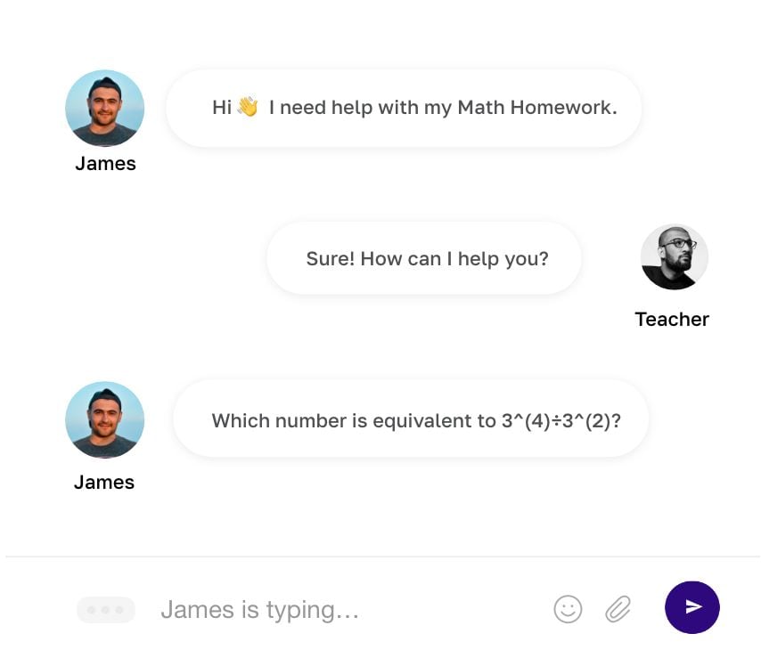 Chatovat, řešit, opakovat.